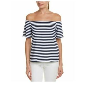NWT j McLaughlin striped tee